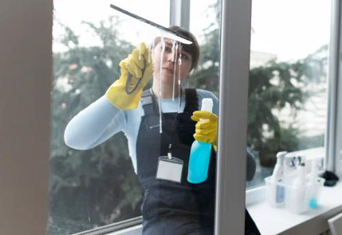 Nettoyage de vitres intérieures et extérieures à Grimaud